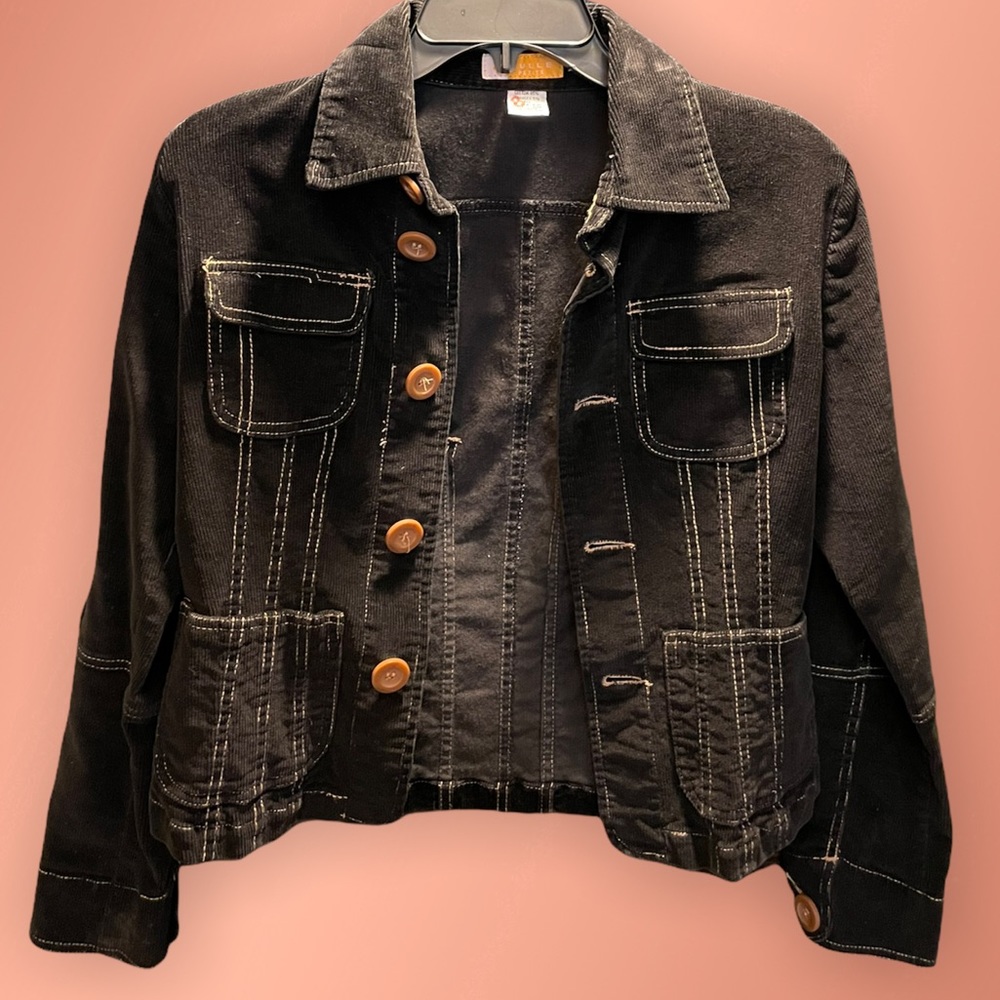 TULLE by Anthropologie🖤Corduroy Blazer Jacket
